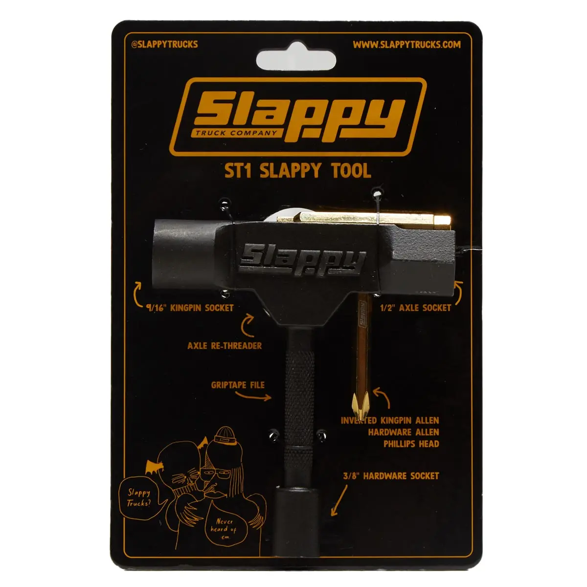 Slappy St1 Tool With Rethreader - Black 1