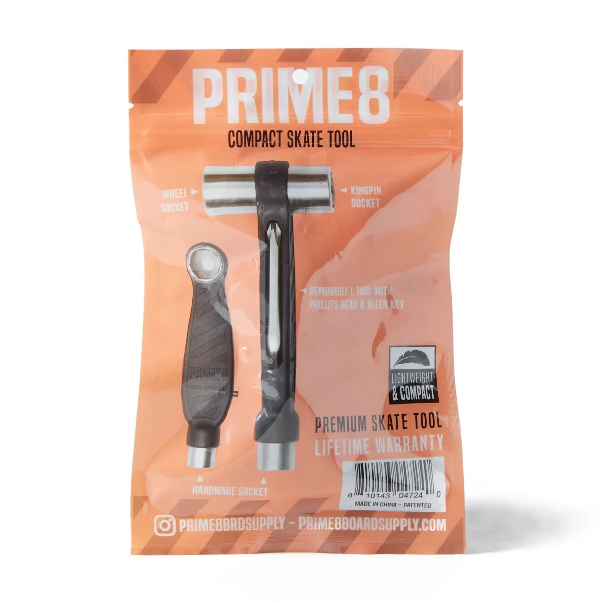Prime8 Compact Skate Tool - Black 1