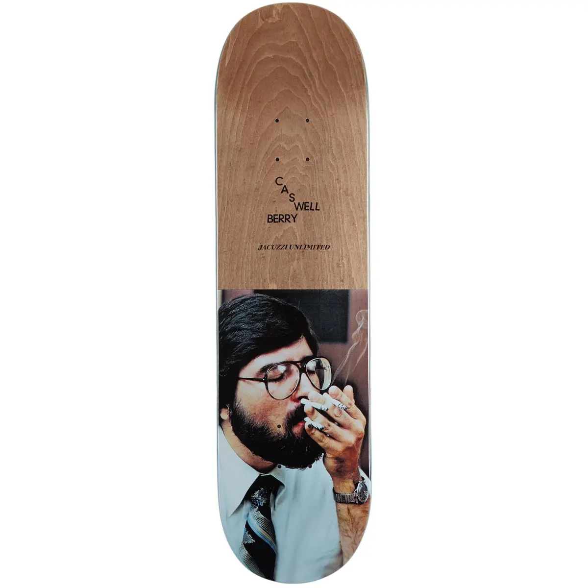 Jacuzzi Caswell Berry Smoke Ex7 Skateboard Deck - 8.175" 1