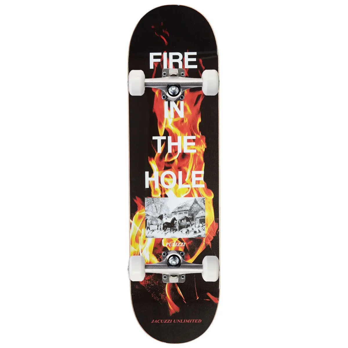Jacuzzi Unlimited Michael Pulizzi Fire In The Hole Ex7 Skateboard Complete - 8.375" 1