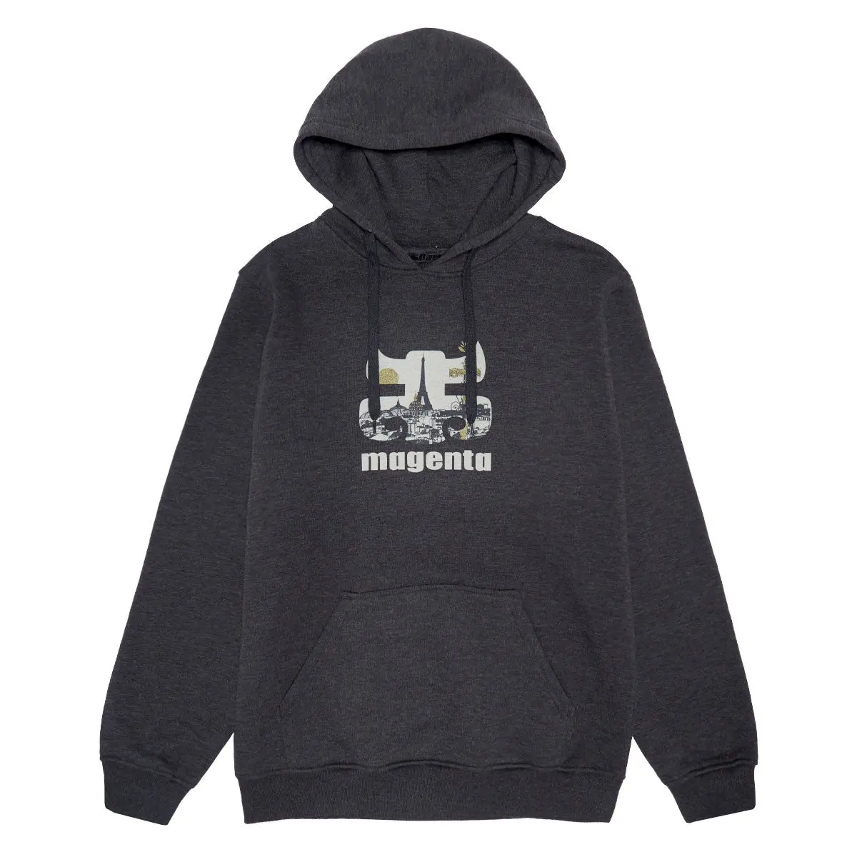 Ipath X Magenta Iparis Hoodie - Charcoal 1