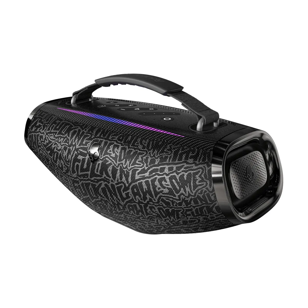 Skullcandy X Fucking Awesome Barrel Mini Wireless Speaker - Fa Silver 1