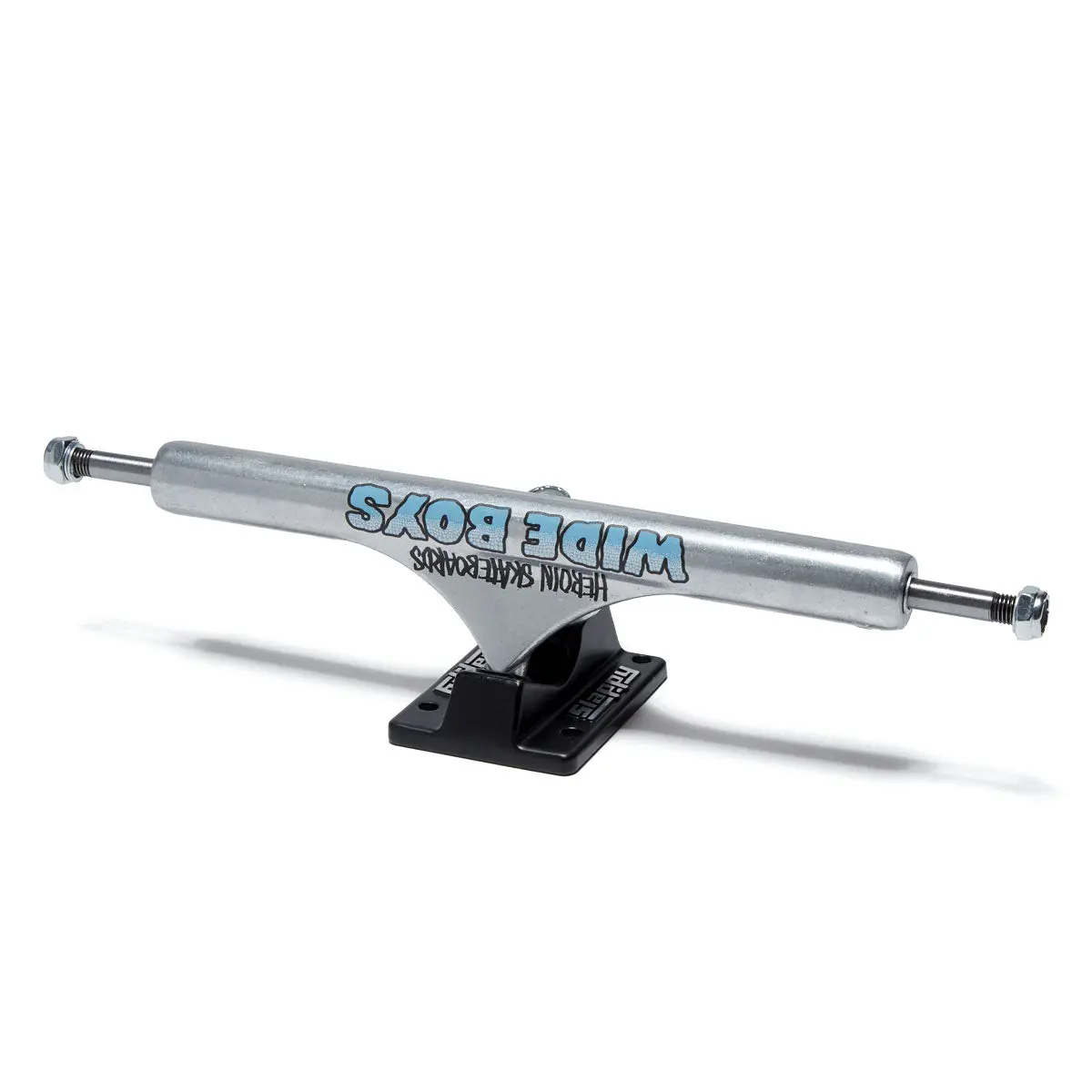 Slappy St1 Hollow Wide Boy Skateboard Trucks - Polished/Black - 11.00" 1