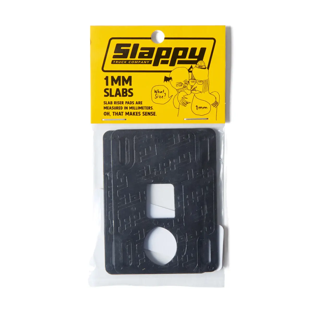 Slappy Slabs Low Risers - Black - 1Mm 1