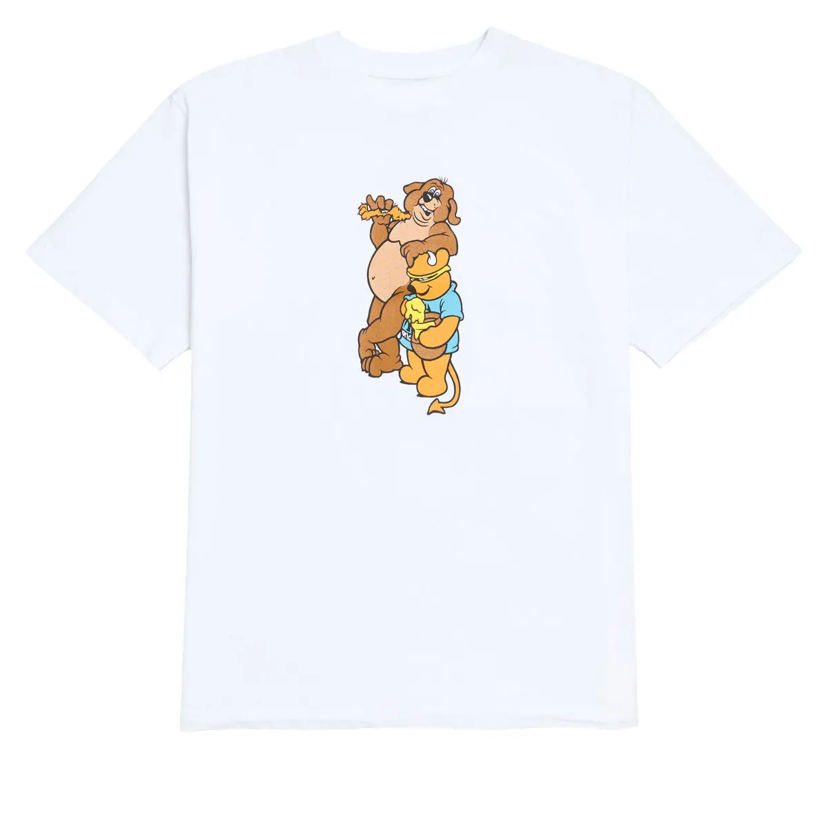 World Industries Mullen Bear T-Shirt - White 1
