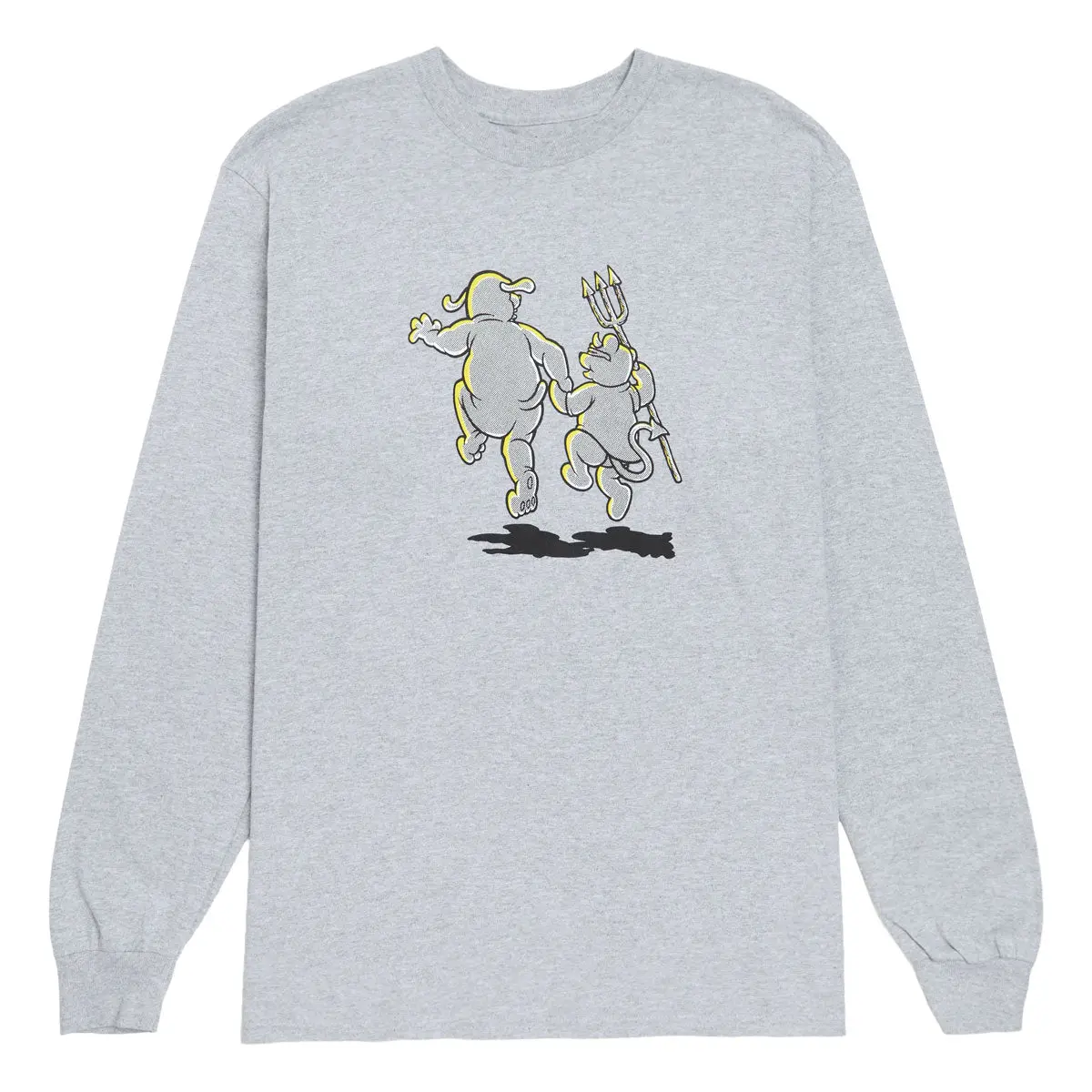 World Industries Friends Long Sleeve T-Shirt - Sport Grey 1