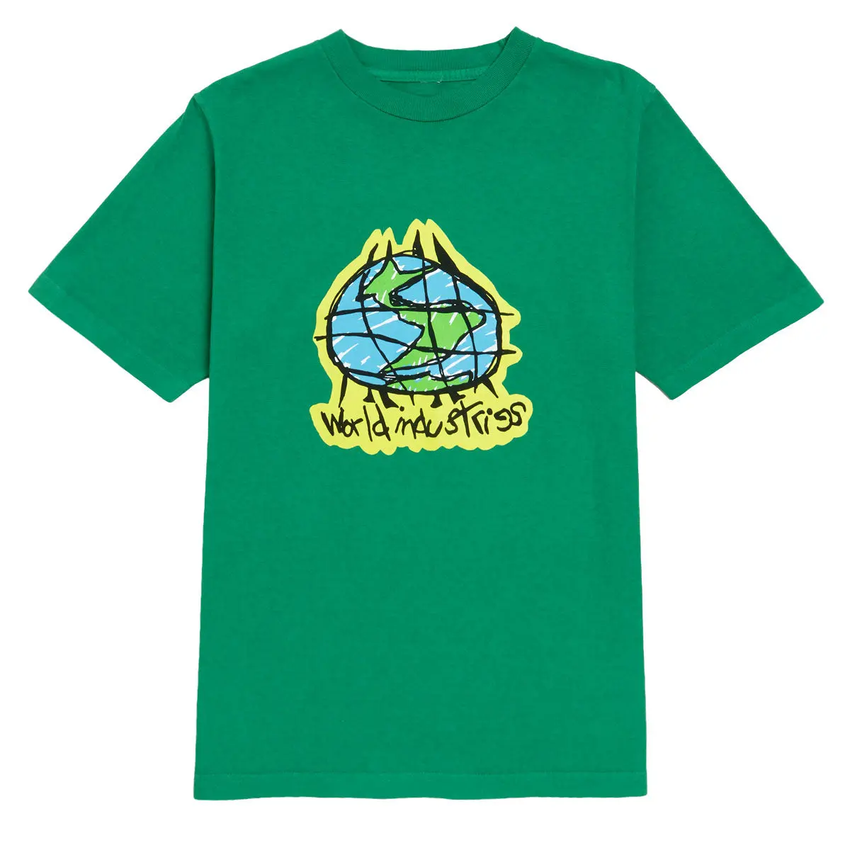 World Industries Scribble T-Shirt - Kelly Green 1