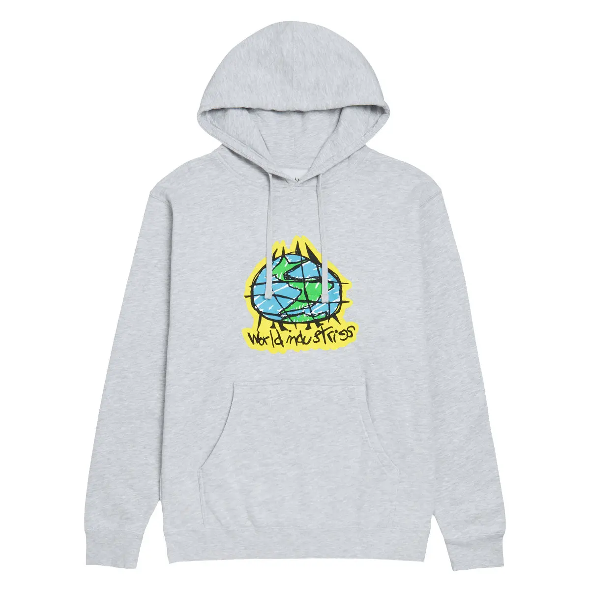 World Industries Scribble Hoodie - Grey Heather 1
