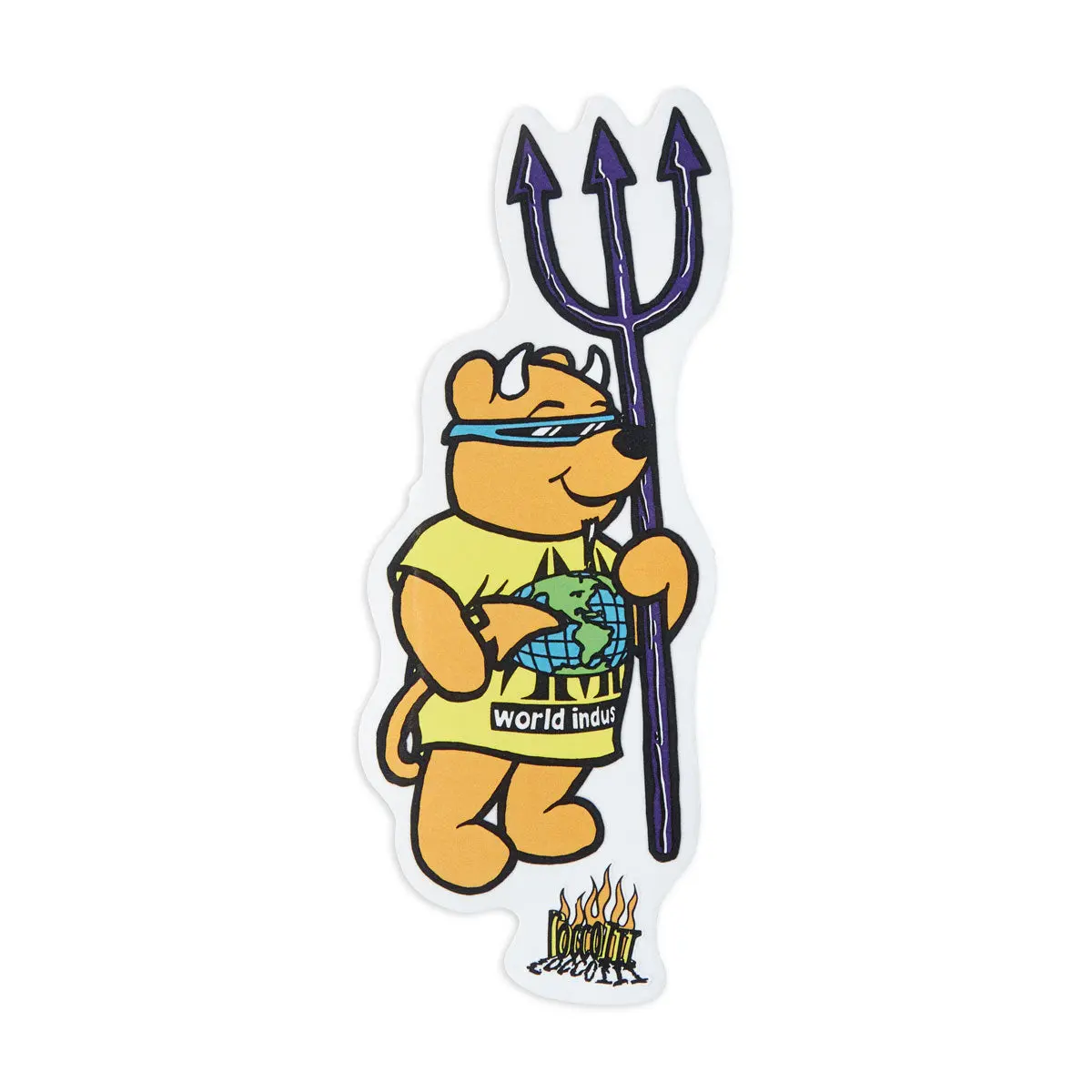 World Industries Rocco Iii Sticker - Multi 1