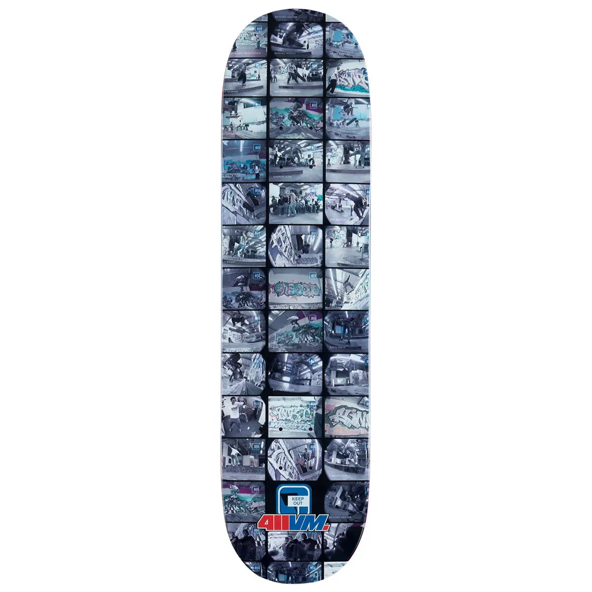 411Vm Private Property Grabs Ex7 Skateboard Deck - 8.25" 1