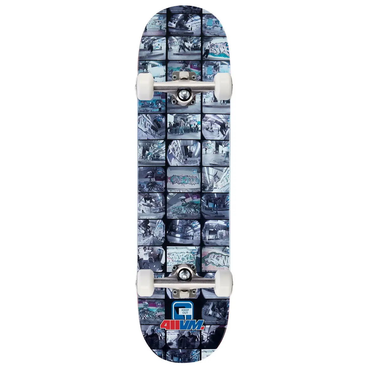 411Vm Private Property Grabs Ex7 Skateboard Complete - 8.25" 1