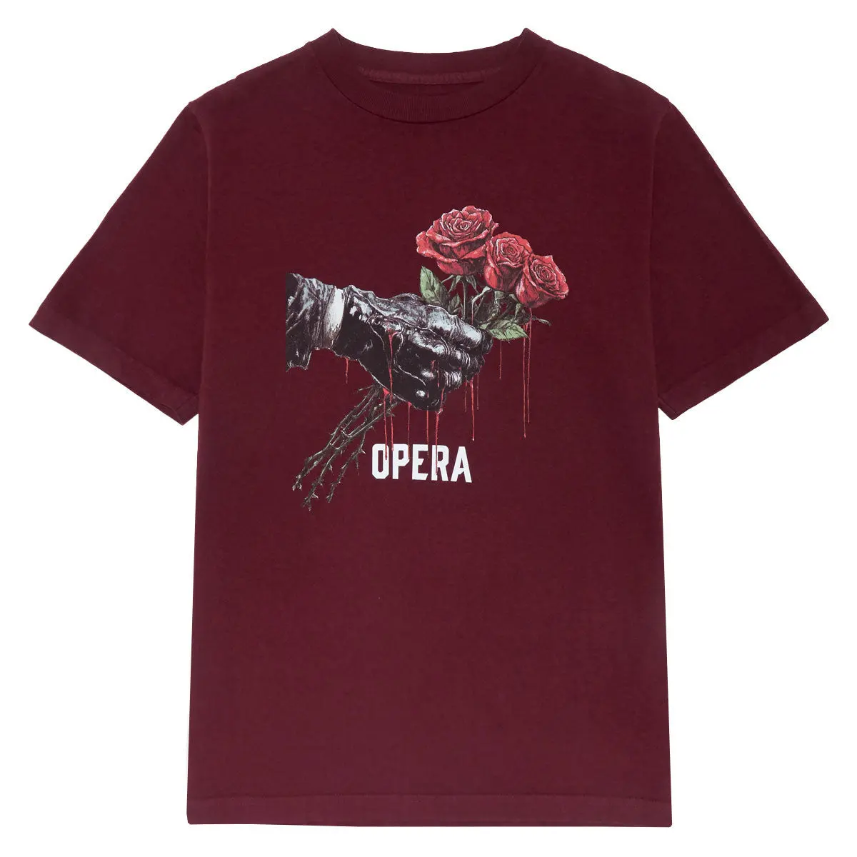 Opera Grip T-Shirt - Burgundy 1
