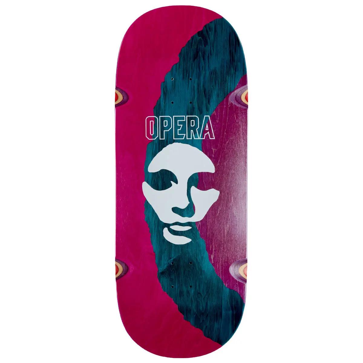 Opera Triple Torn Big Mask Ex7 Skateboard Deck - 12.00" 1