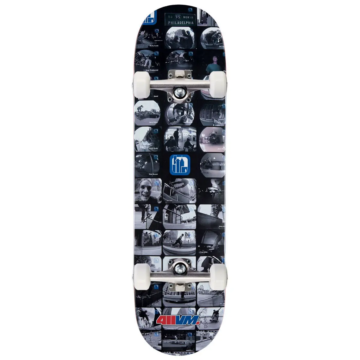 411Vm Metrospective Frame Grab Skateboard Complete - 8.25" 1