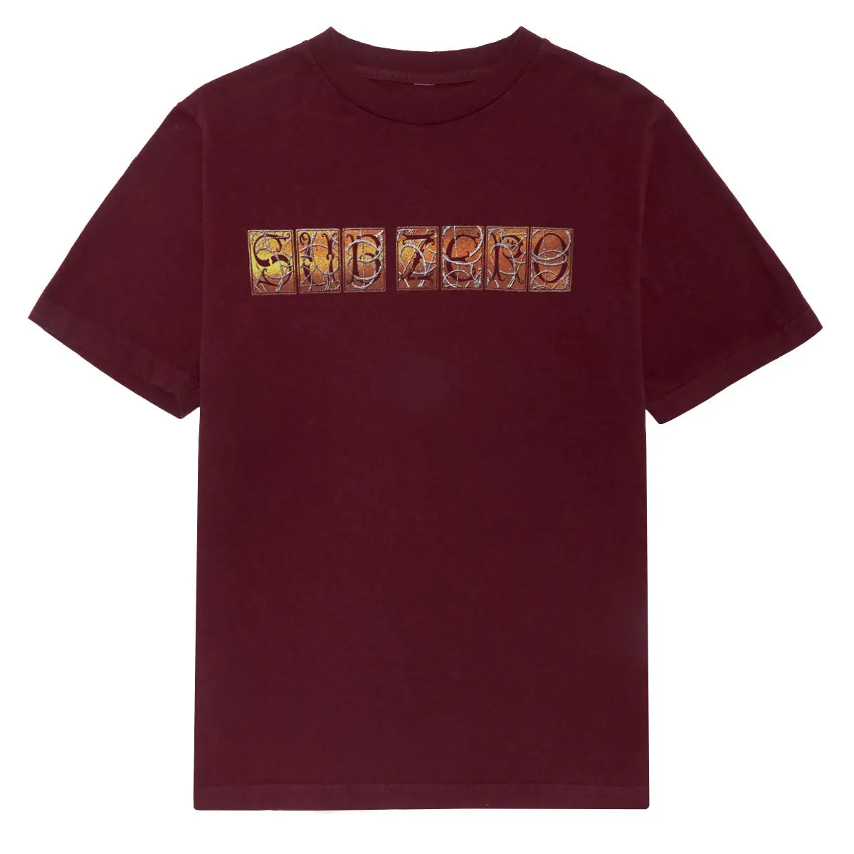 Sub Zero Razor Wire T-Shirt - Burgundy 1