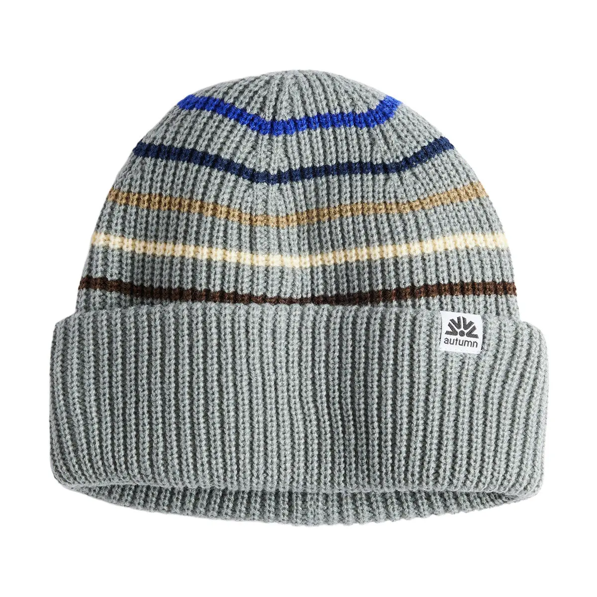 Autumn Retro Beanie - Sky 1