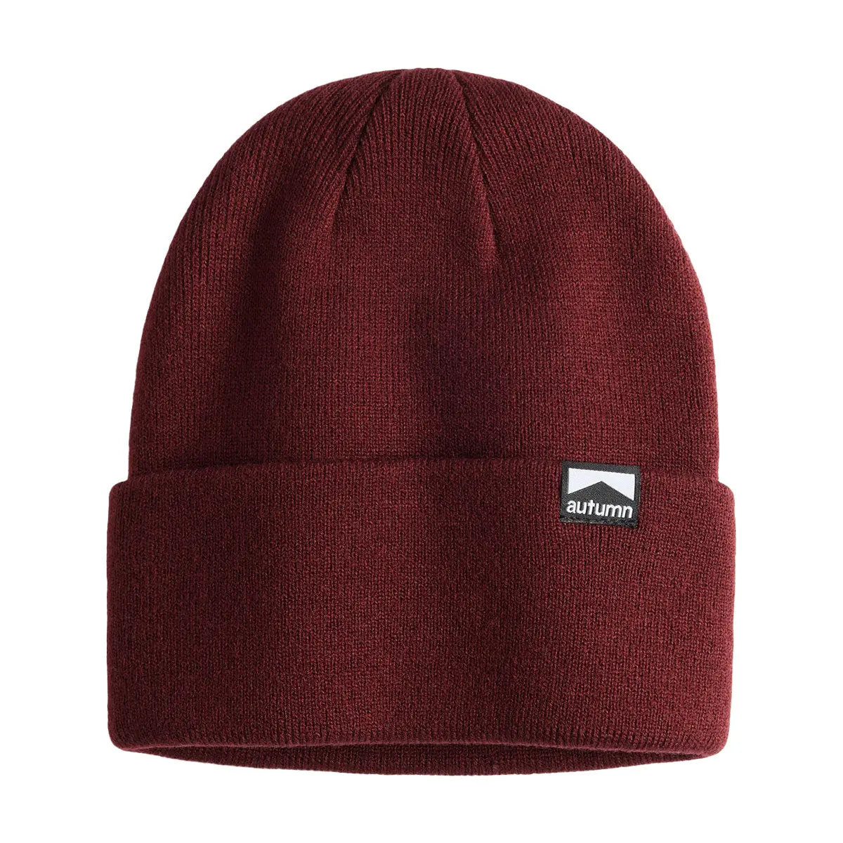 Autumn Surplus Solid Beanie - Burgundy 1