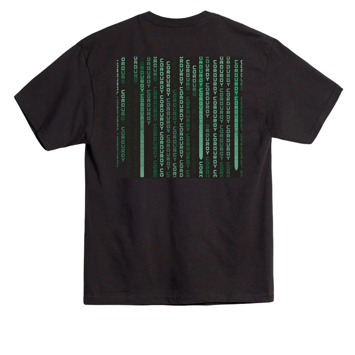 Corduroy Neo T-Shirt - Black 1