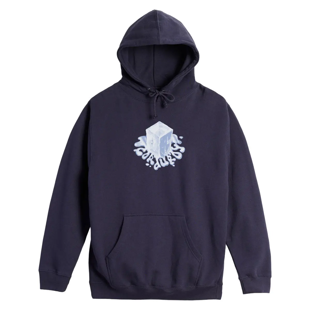 Corduroy Meltdown Hoodie - Navy 1