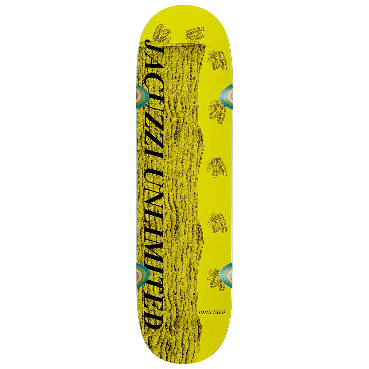 Jacuzzi Unlimited John Dilo Wind Up Ex7 Skateboard Deck - 8.50" 1