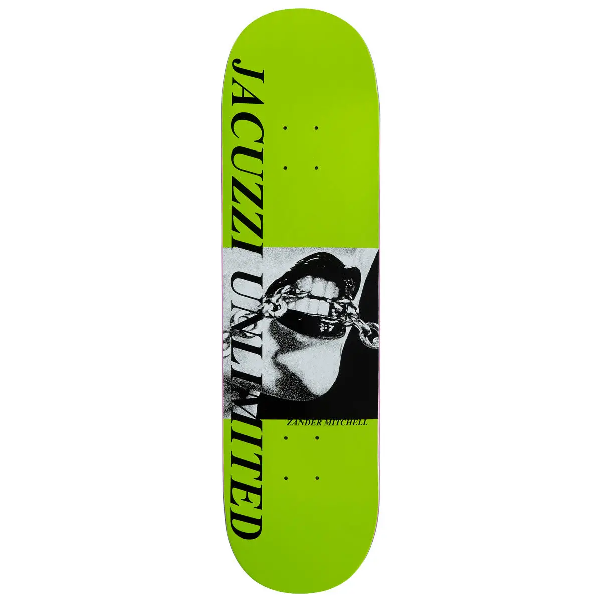 Jacuzzi Unlimited Zander Mitchell Chain Mail Ex7 Skateboard Deck - 8.50" 1