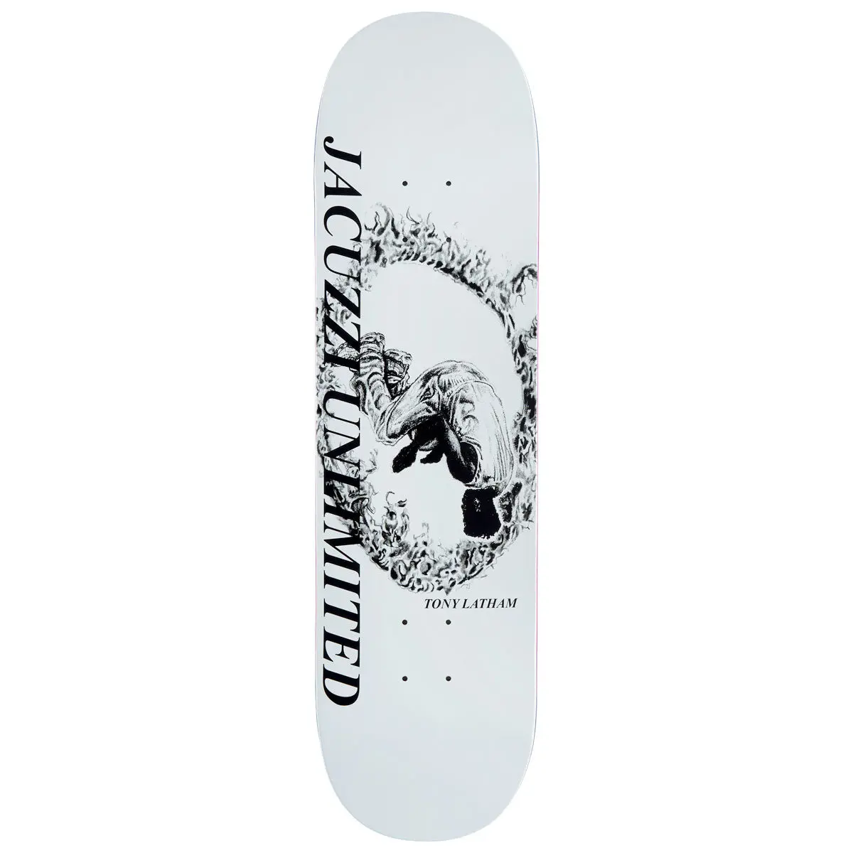 Jacuzzi Unlimited Tony Latham Ring Of Fire Ex7 Skateboard Deck - 8.50" 1