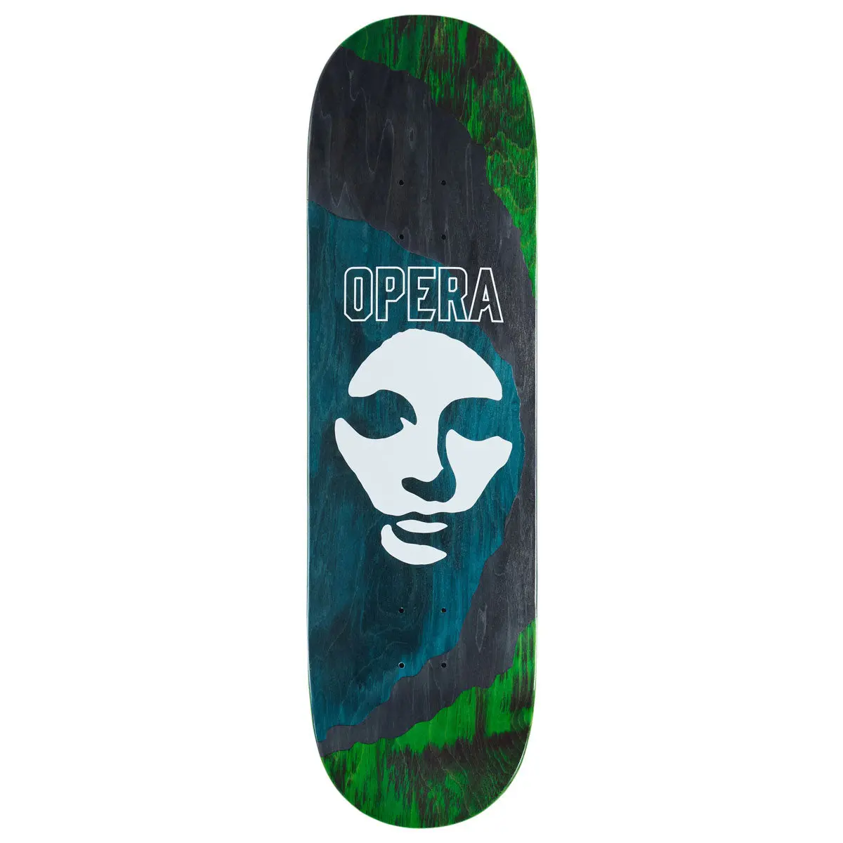 Opera Triple Torn Big Mask Ex7 Skateboard Deck - 9.00" 1