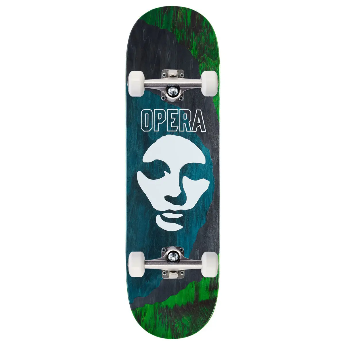 Opera Triple Torn Big Mask Ex7 Skateboard Complete - 9.00" 1