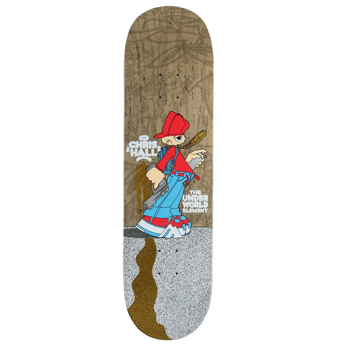 Underworld Element Hall B-Boy Ex7 Skateboard Deck - 8.50" 1