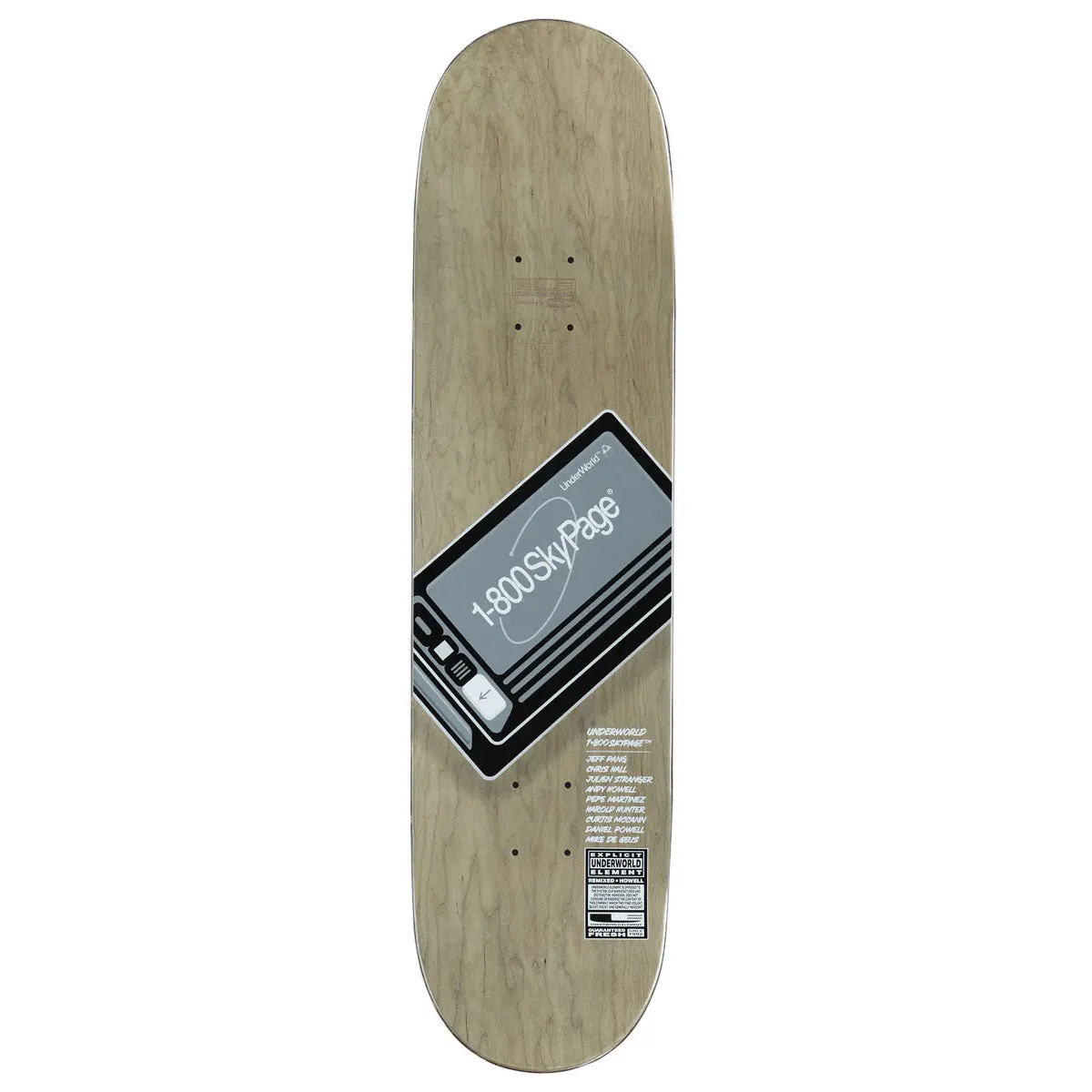 Underworld Element Skypager Ex7 Skateboard Complete - 8.25" 2