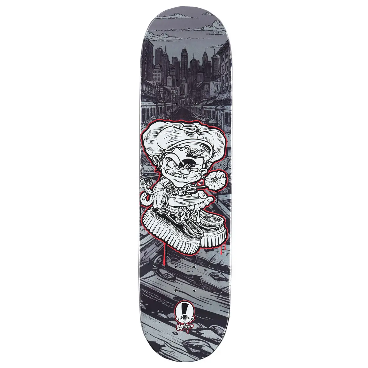 Zero Sophisto Knife Kid Ex7 Skateboard Deck - 8.25" 1