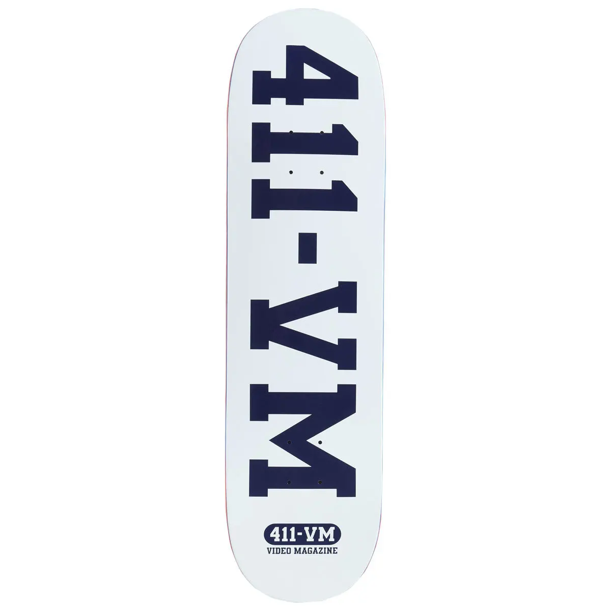 411Vm Athletic Skateboard Deck - White - 8.50" 1