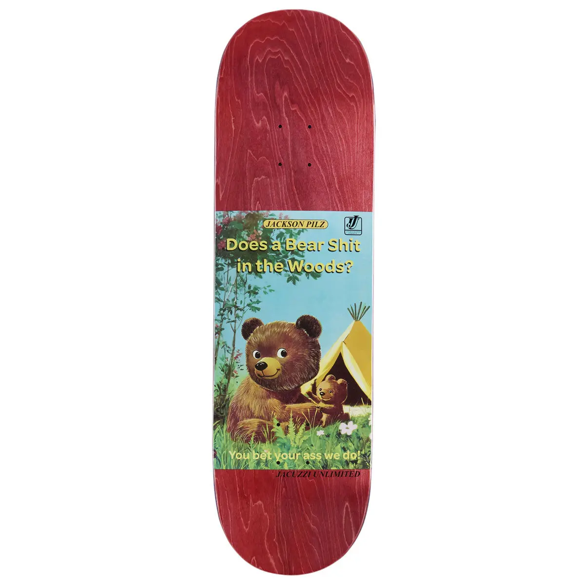 Jacuzzi Unlimited Jackson Pilz Storybook Ex7 Skateboard Deck - 9.00" 1