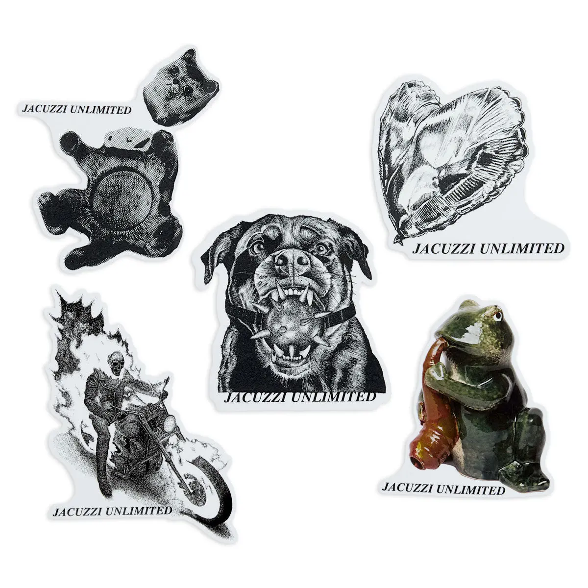 Jacuzzi Unlimited Spring 26 5 Pack Of Stickers - Assorted 1