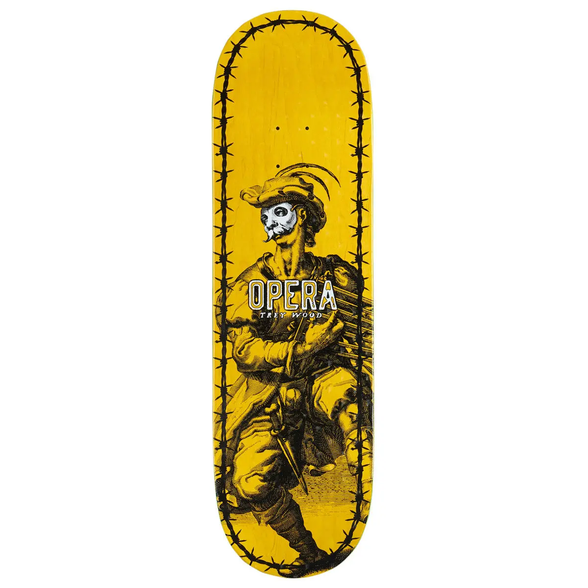 Opera Trey Wood Internalize Ex7 Skateboard Deck - 9.00" 1