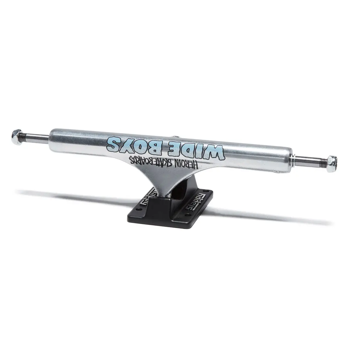 Slappy St1 Hollow Wide Boy Skateboard Trucks - Polished/Black - 10.50" 1
