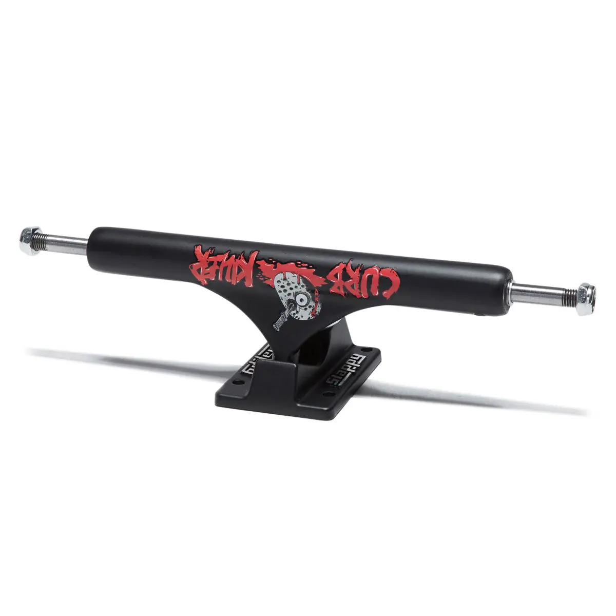 Slappy St1 Curb Killer Ii Hollow Inverted Kp Skateboard Trucks - Matte Black - 10.00" 1