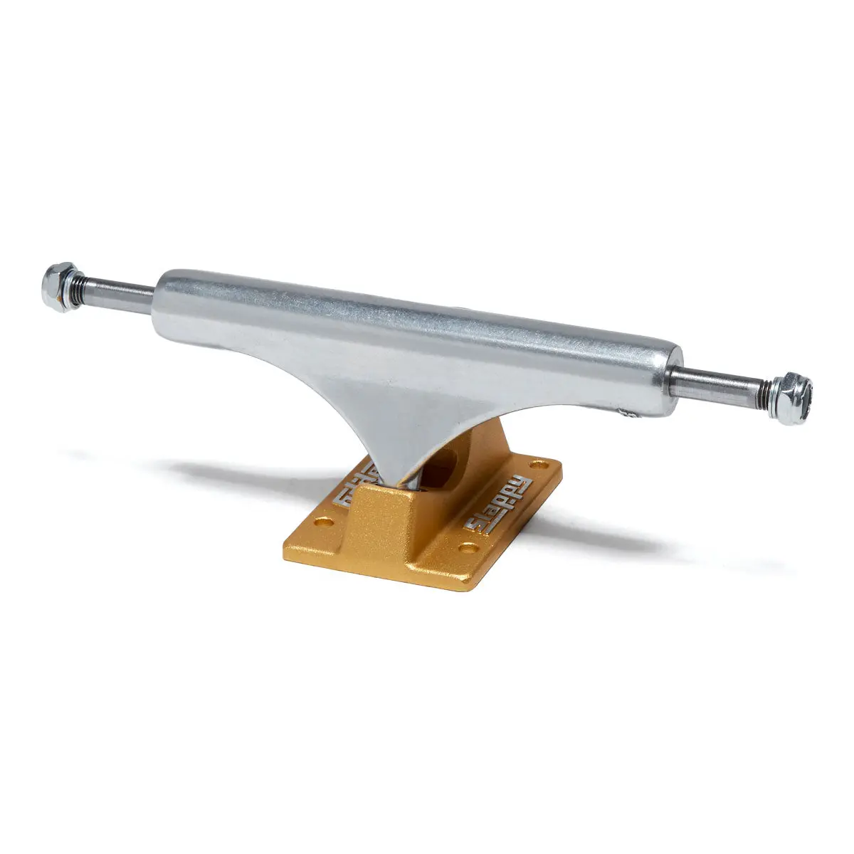 Slappy St1 Inverted Hollow Lights Ultra Low Kingpin Skateboard Trucks - Polished/Gold/Gold - 8.25" 1