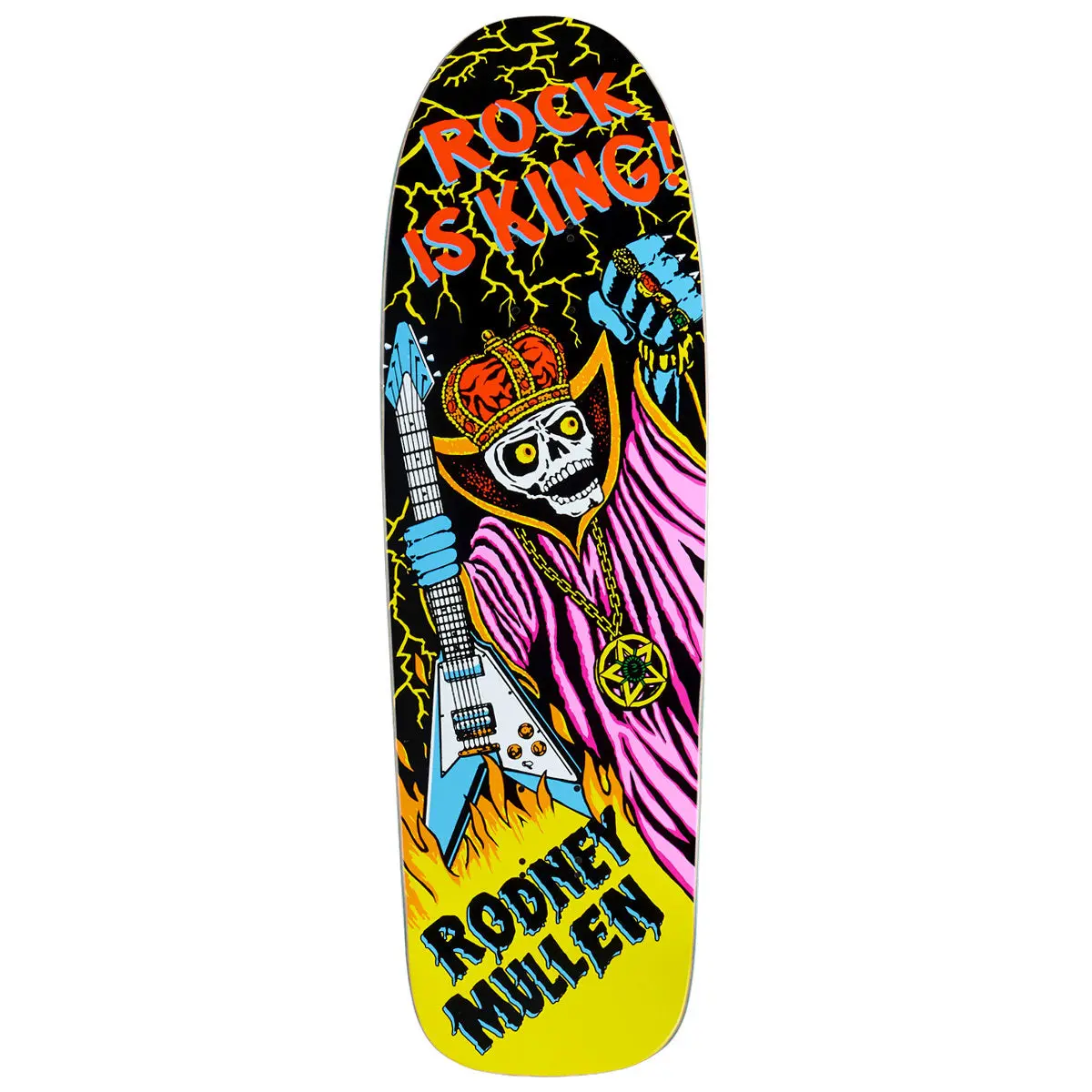 World Industries Wolrd Industries - Rodney Mullen Rock Is King Ex7 Skateboard Deck - 10.10" 1