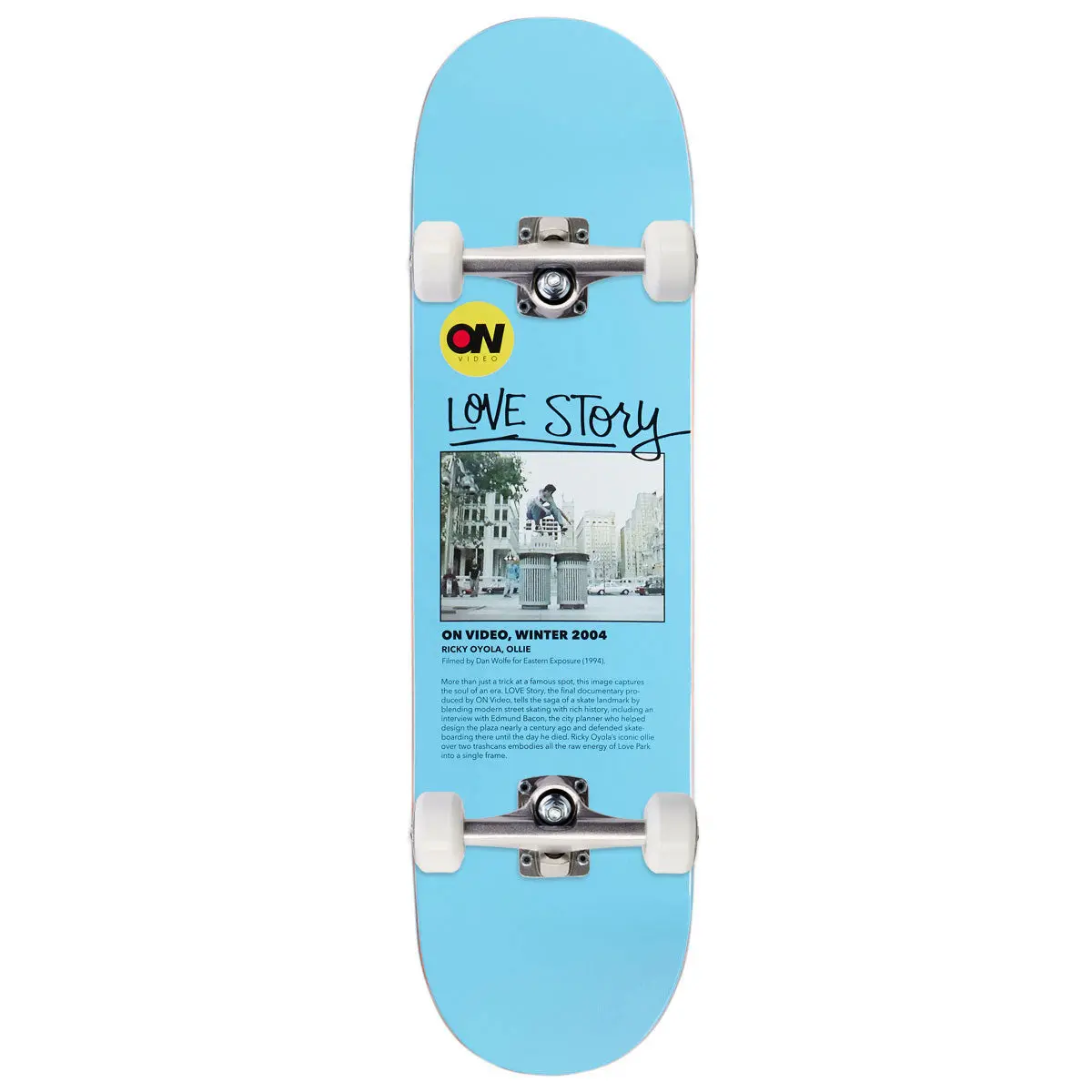 On Video Love Story Skateboard Complete - 8.50" 1