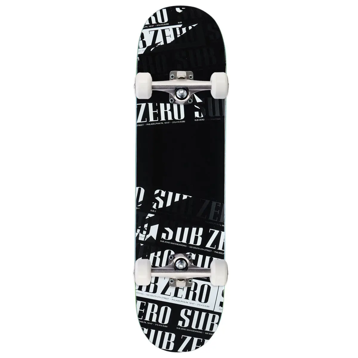 Sub Zero Real Life Stickers Ex7 Skateboard Complete - 8.25" 1