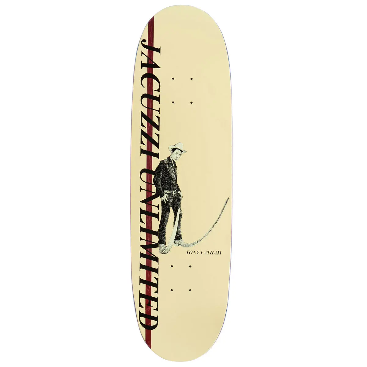 Jacuzzi Unlimited Tony Latham Boots Ex7 Skateboard Deck - 9.125" 1