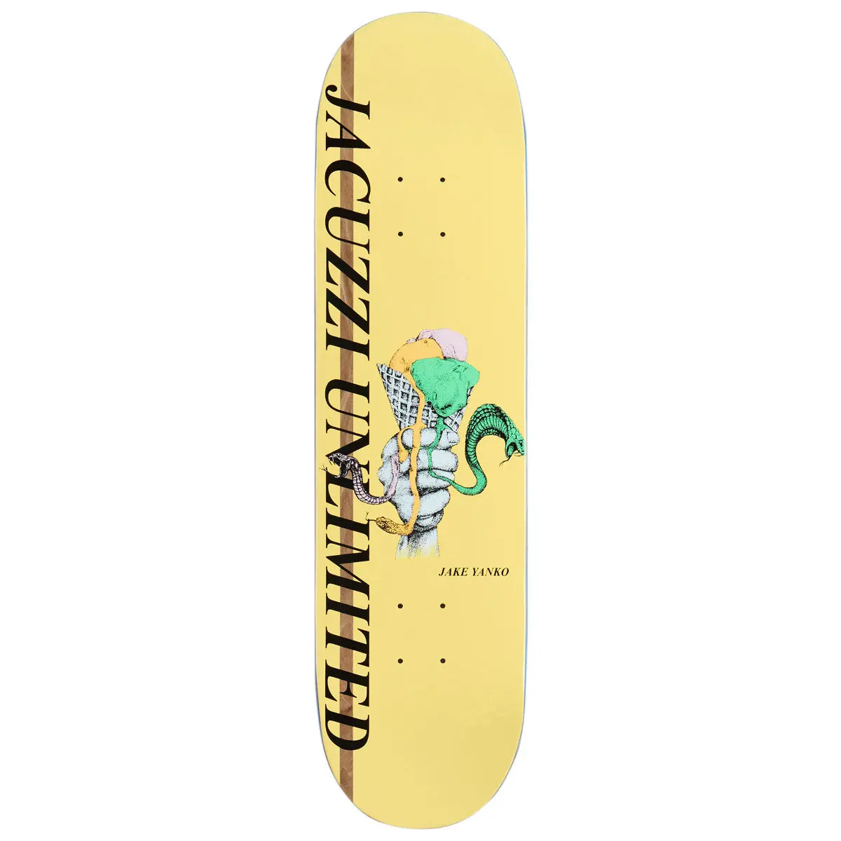 Jacuzzi Unlimited Jake Yanko Venom Treat Ex7 Skateboard Deck - 8.25" 1