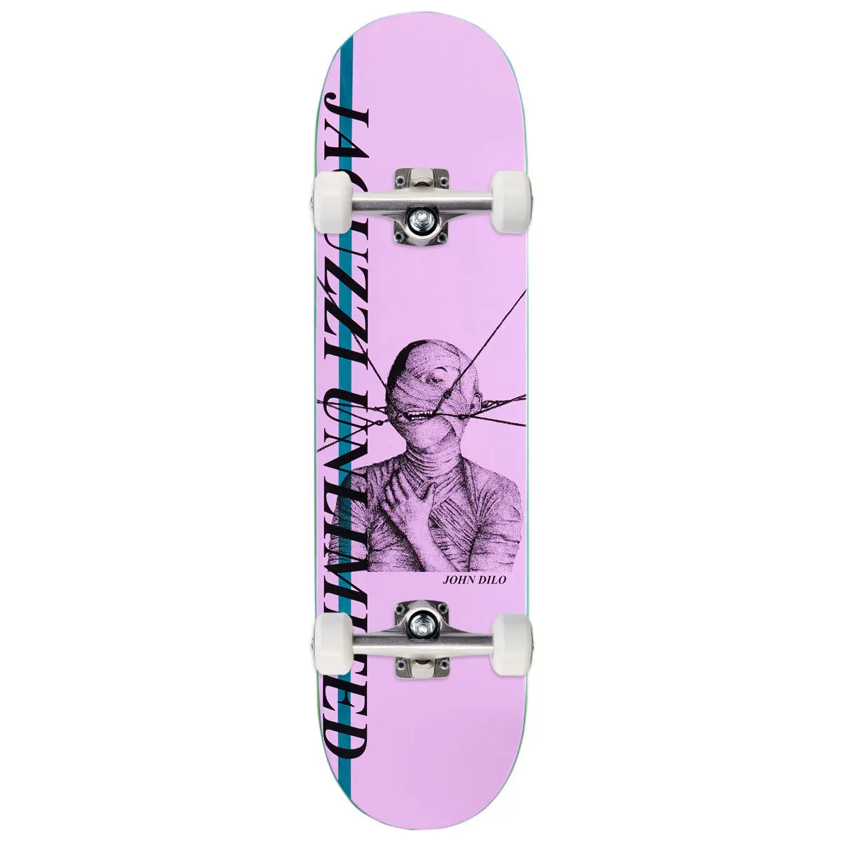 Jacuzzi Unlimited John Dilo Mummy Ex7 Skateboard Complete - 8.25" 1