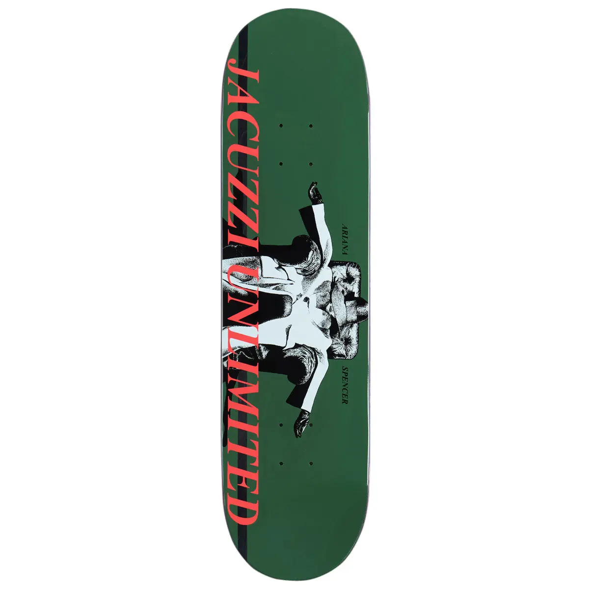 Jacuzzi Unlimited Ariana Spencer Elegance Ex7 Skateboard Deck - 8.25" 1