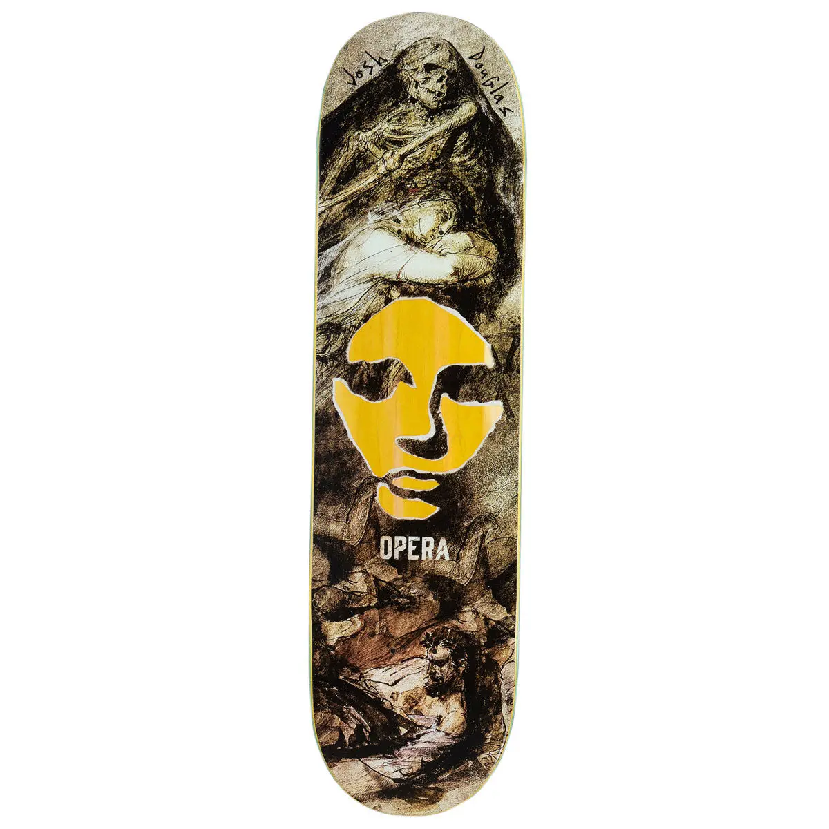 Opera Josh Douglas Ripped Ex7 Skateboard Deck - 8.25" 1