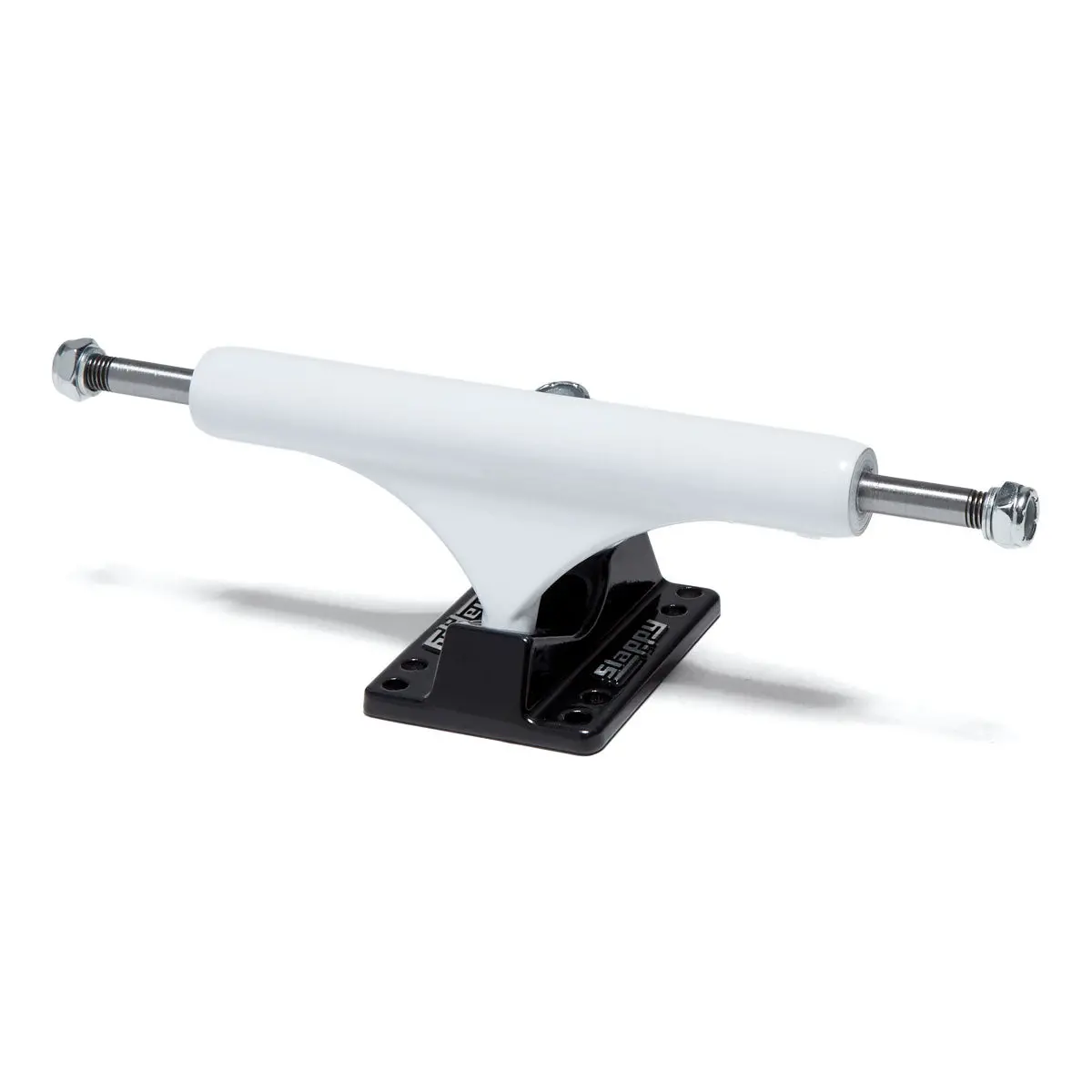 Slappy St1 Classic Skateboard Trucks - White/Black - 9.00" 1