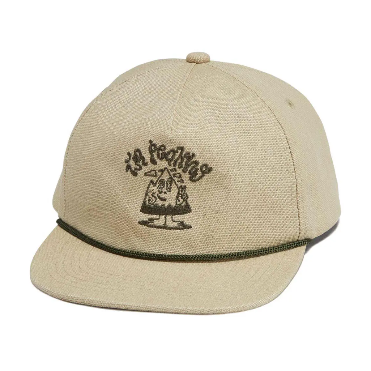 Autumn Canvas 5 Panel Hat - Natural 1