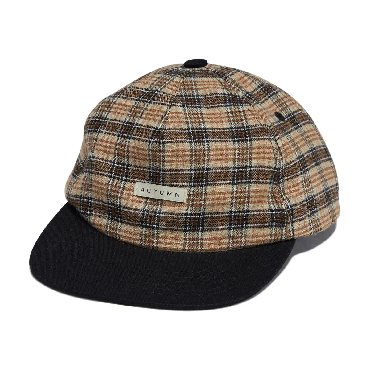 Autumn Mixed 5 Panel Hat - Plaid 1