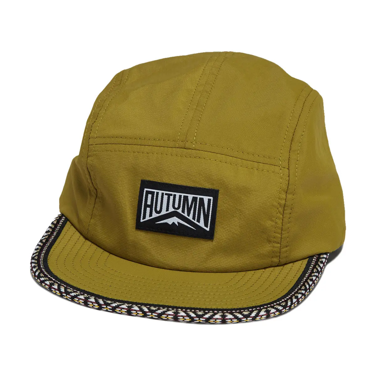 Autumn Ripstop 5 Panel Hat - Mustard 1